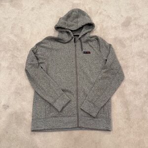 A&F Gray Hooded Men's Zip-Up